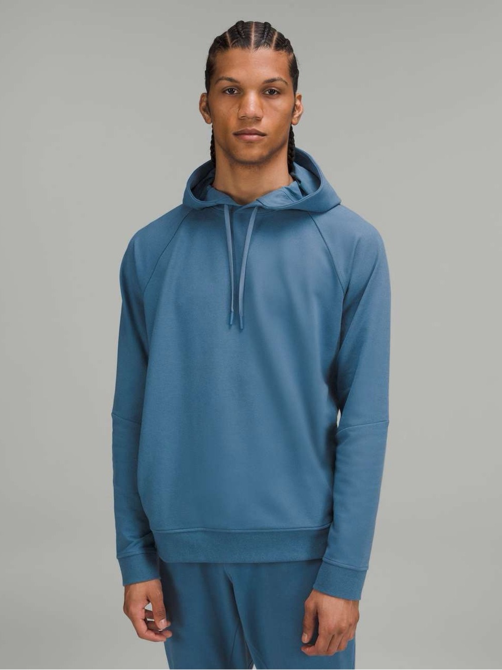 Lululemon City Sweat Pullover Hoodie Men’s Small Soft Denim Blue